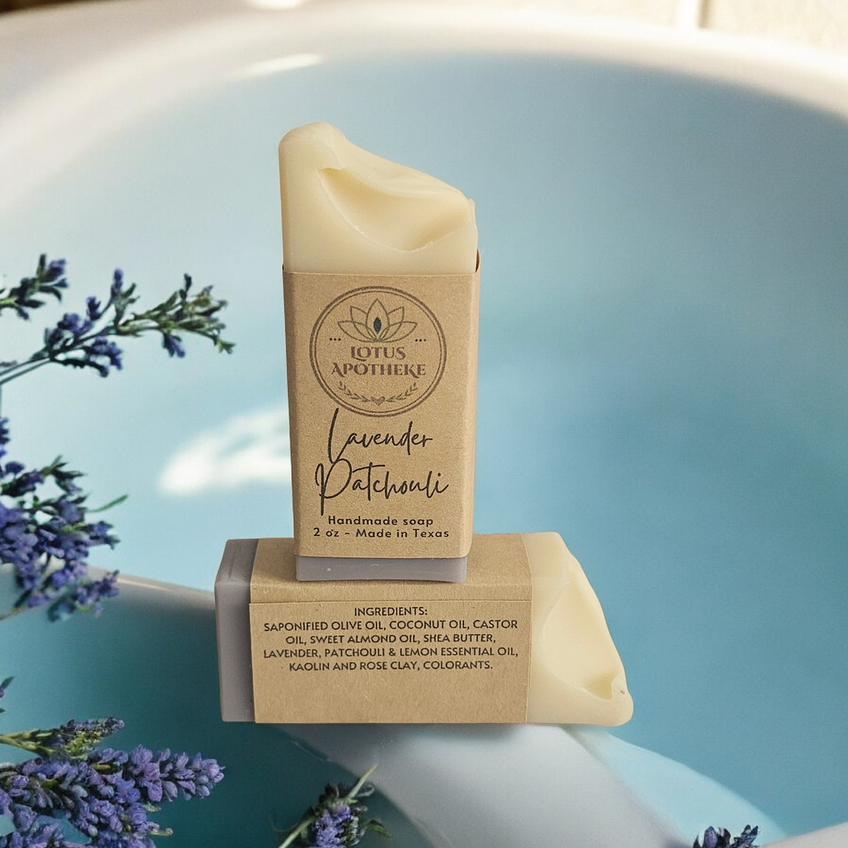 Handmade Natural Soap Bar, Different Scents and Sizes To Choose