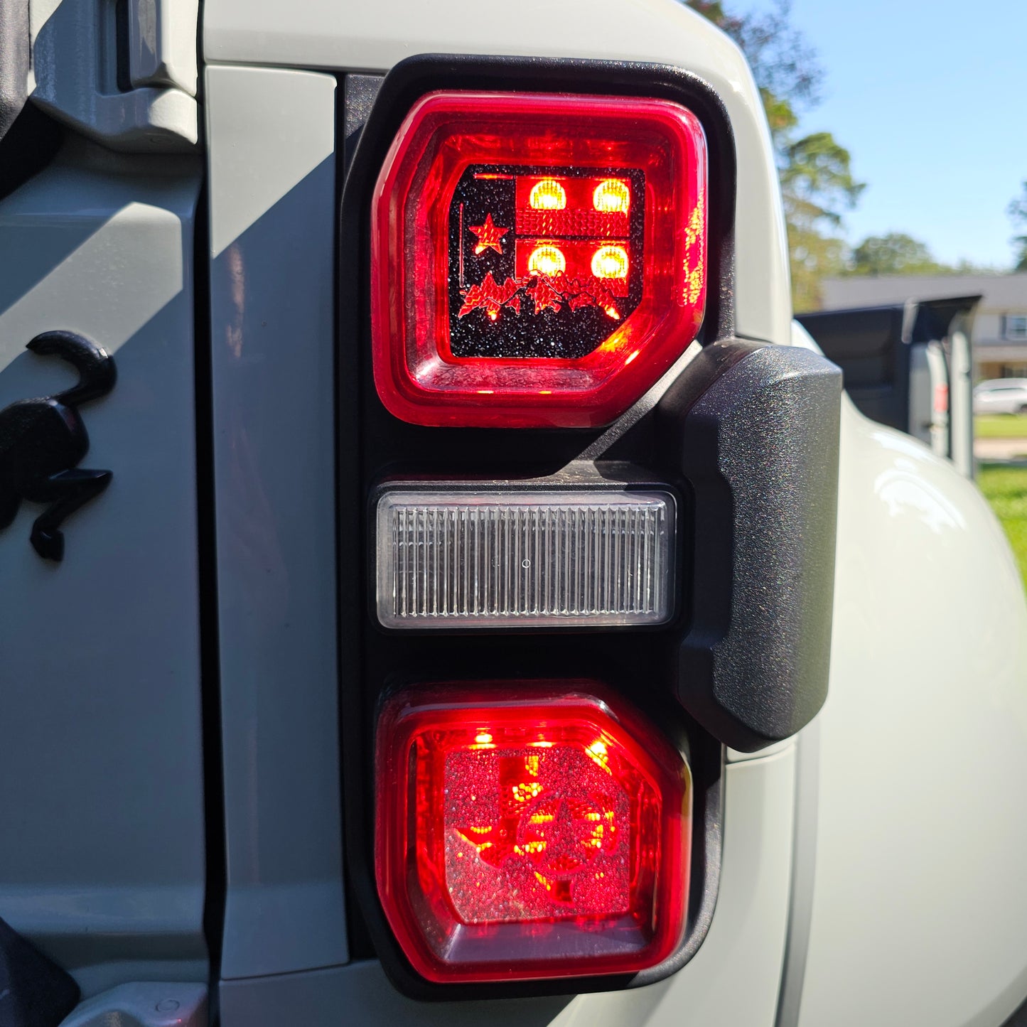 Custom Bronco Raptor Tail Light Covers | Set of 2 or 4 | Laser Cut Acrylic Inserts