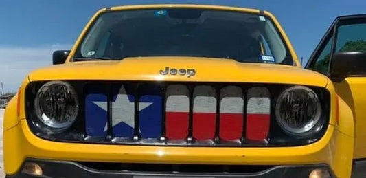 Texas Flag Grille Insert