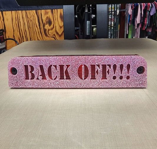 Back Off Third Brake Light Cover