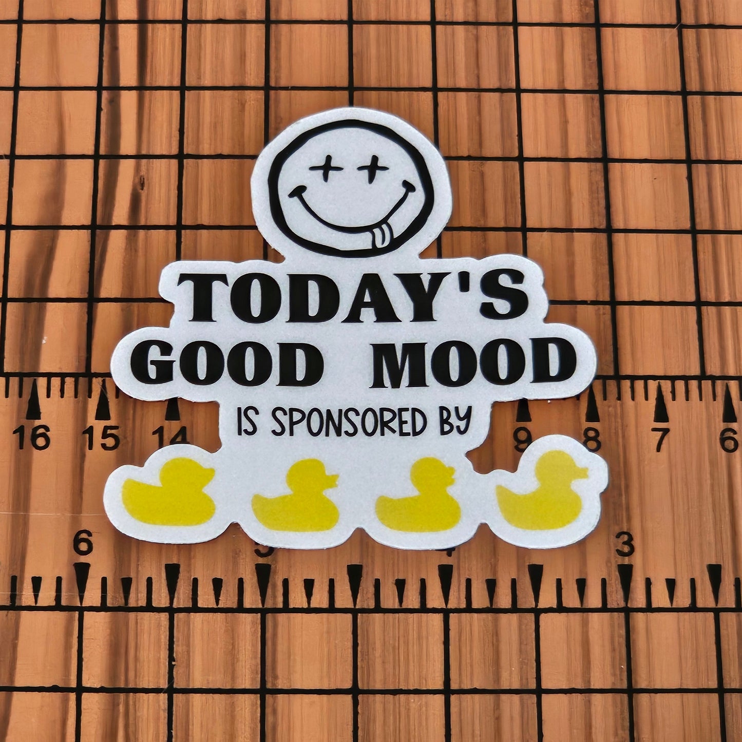 Good Mood Sponsored by Ducks Decal