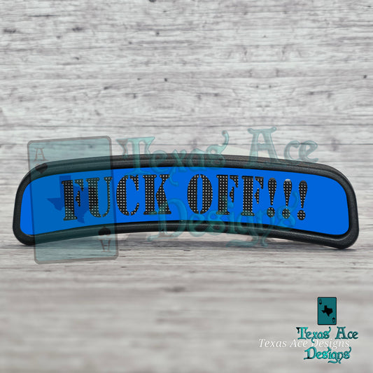 BACK OFF Third Brake Light Cover, Fits Ford Bronco Curved only