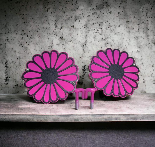 Daisy Flower Layered, Set of 2 Foot Pegs