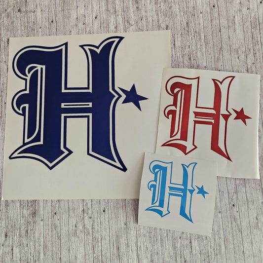 H H-Town Decal, FREE SHIPPING!