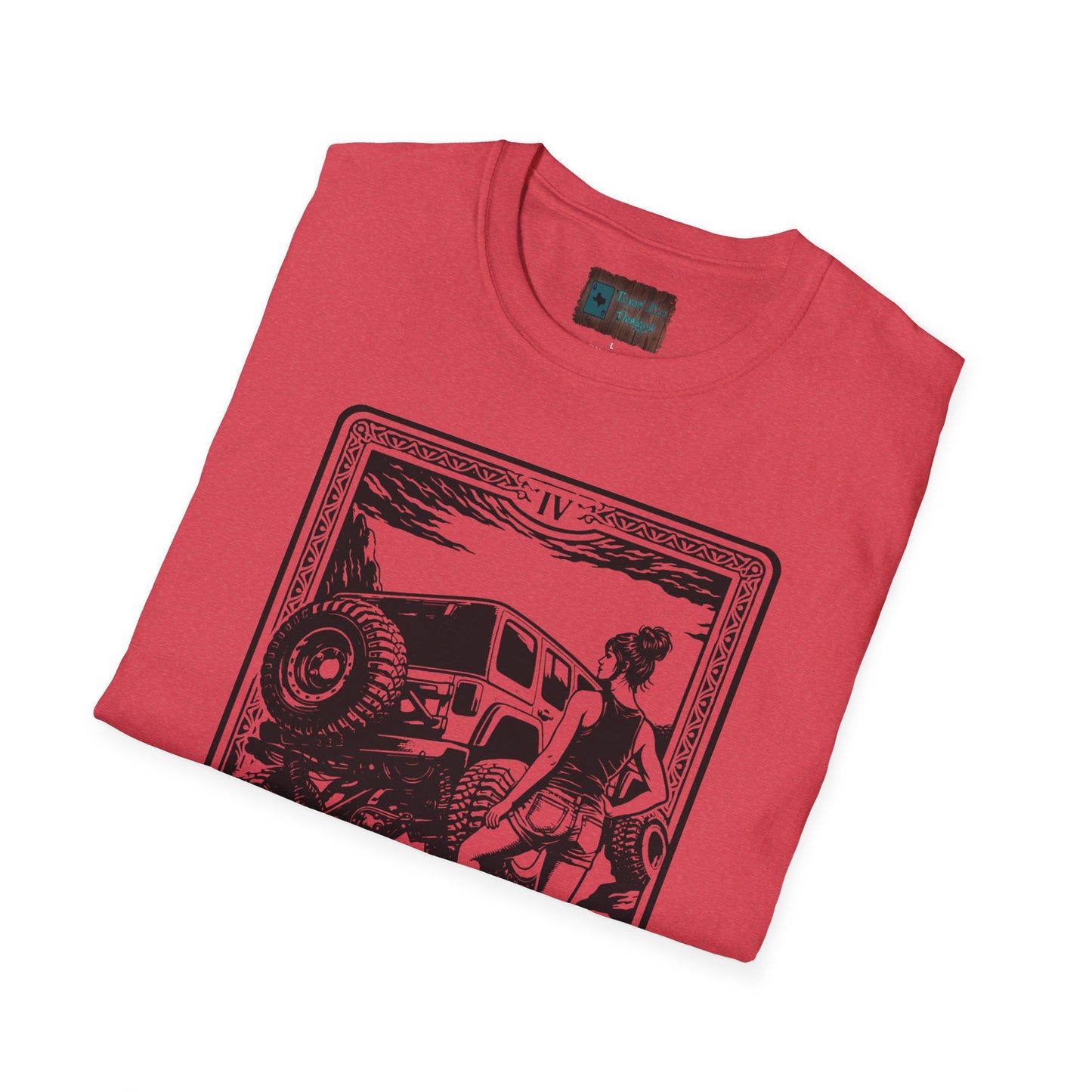 The Lifted Goddess Tarot Shirt | Offroad Tarot Series Vol. IV | Women 4x4 Jeep Offroad Tee | Trail Builder Gift