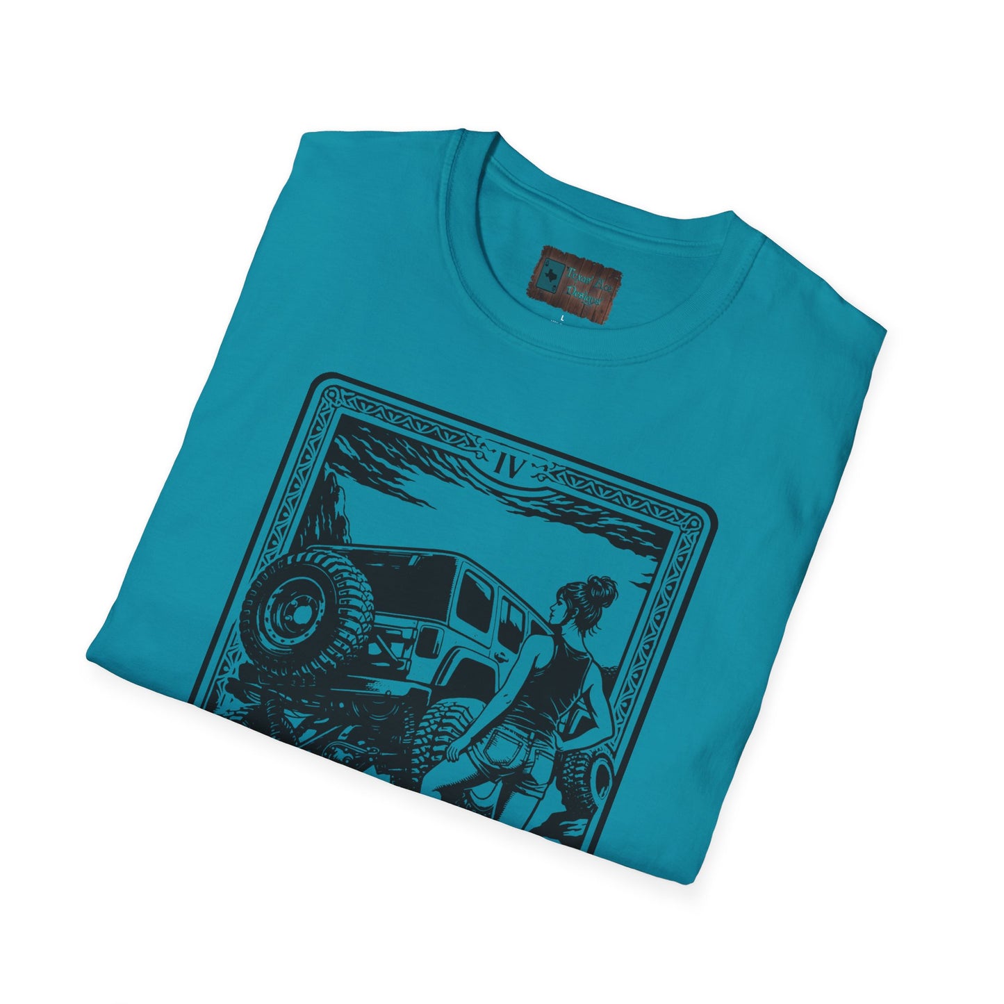 The Lifted Goddess Tarot Shirt | Offroad Tarot Series Vol. IV | Women 4x4 Jeep Offroad Tee | Trail Builder Gift