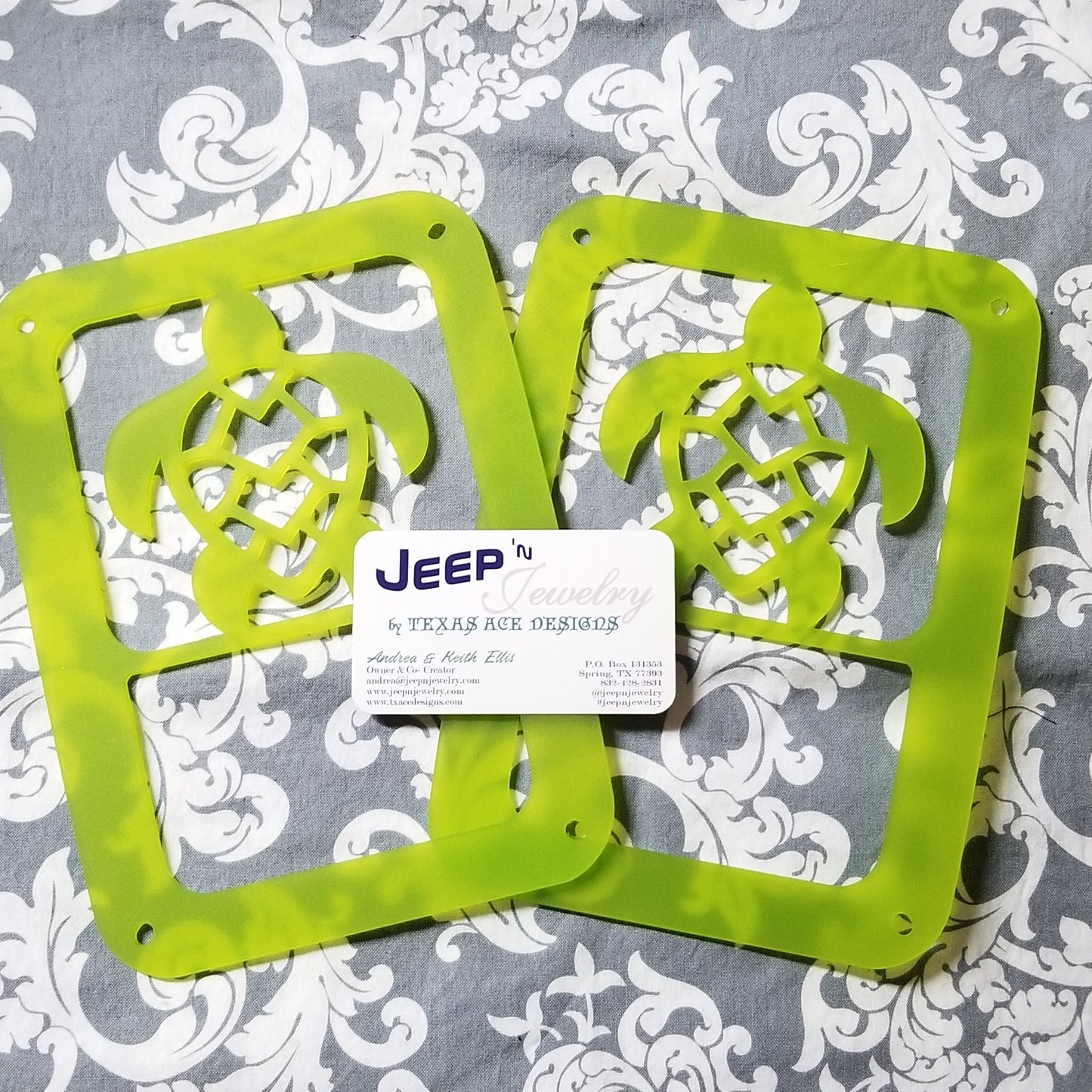 Turtle Tail Light Covers, Set