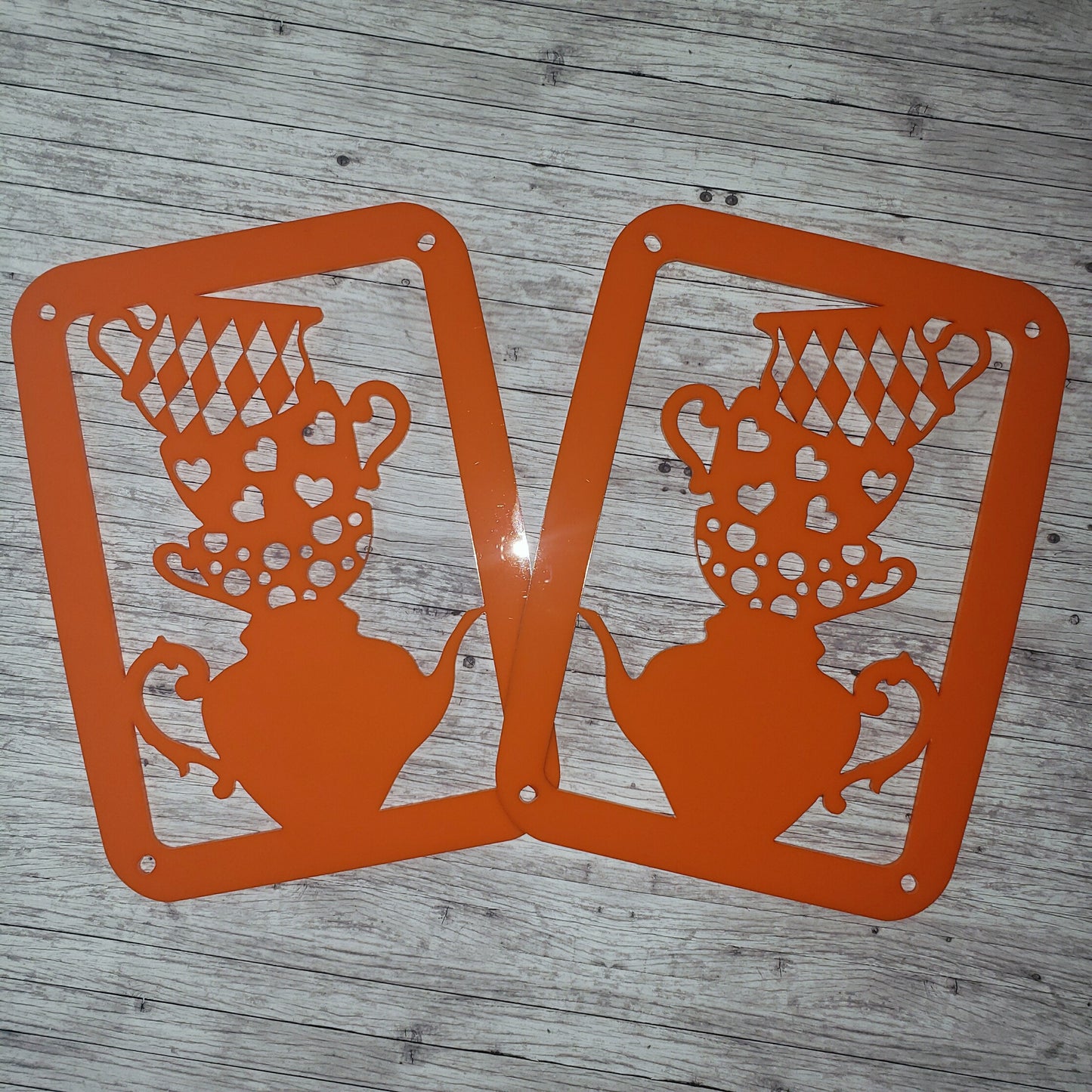 Custom Design Tail Light Covers, Set