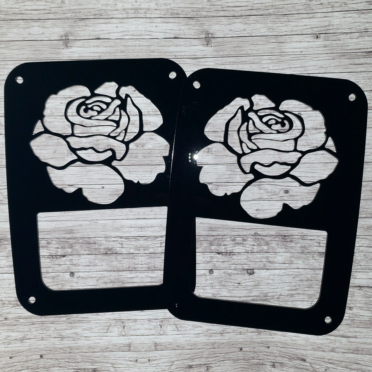 Custom Design Tail Light Covers, Set