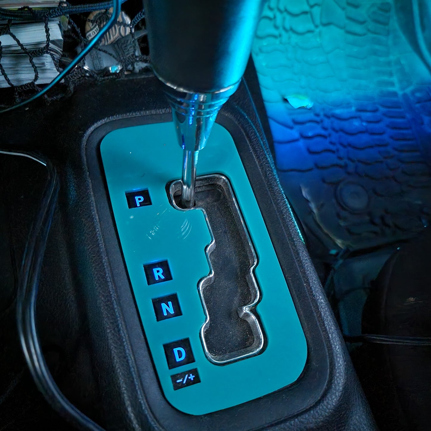 Shifter Plate Cover, fits Wrangler 2012-2018 JK/JKU Model