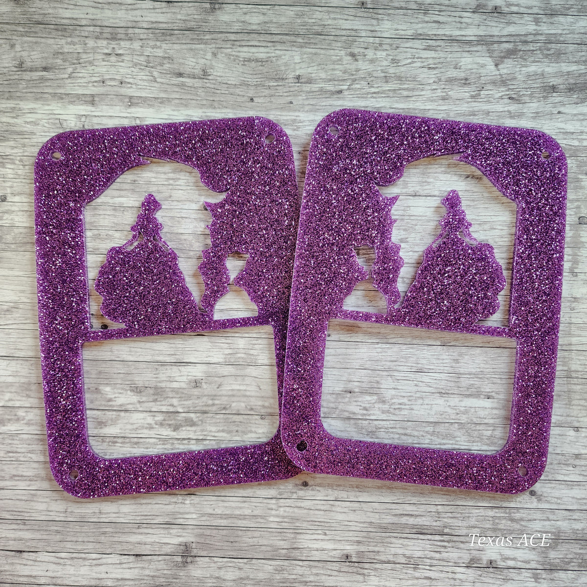 Custom Character Inspired Tail Light Covers | Set of 2