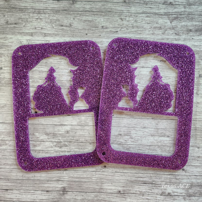 Custom Character Inspired Tail Light Covers | Set of 2