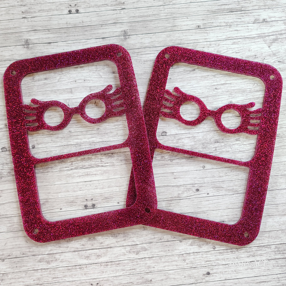 Custom Character Inspired Tail Light Covers | Set of 2