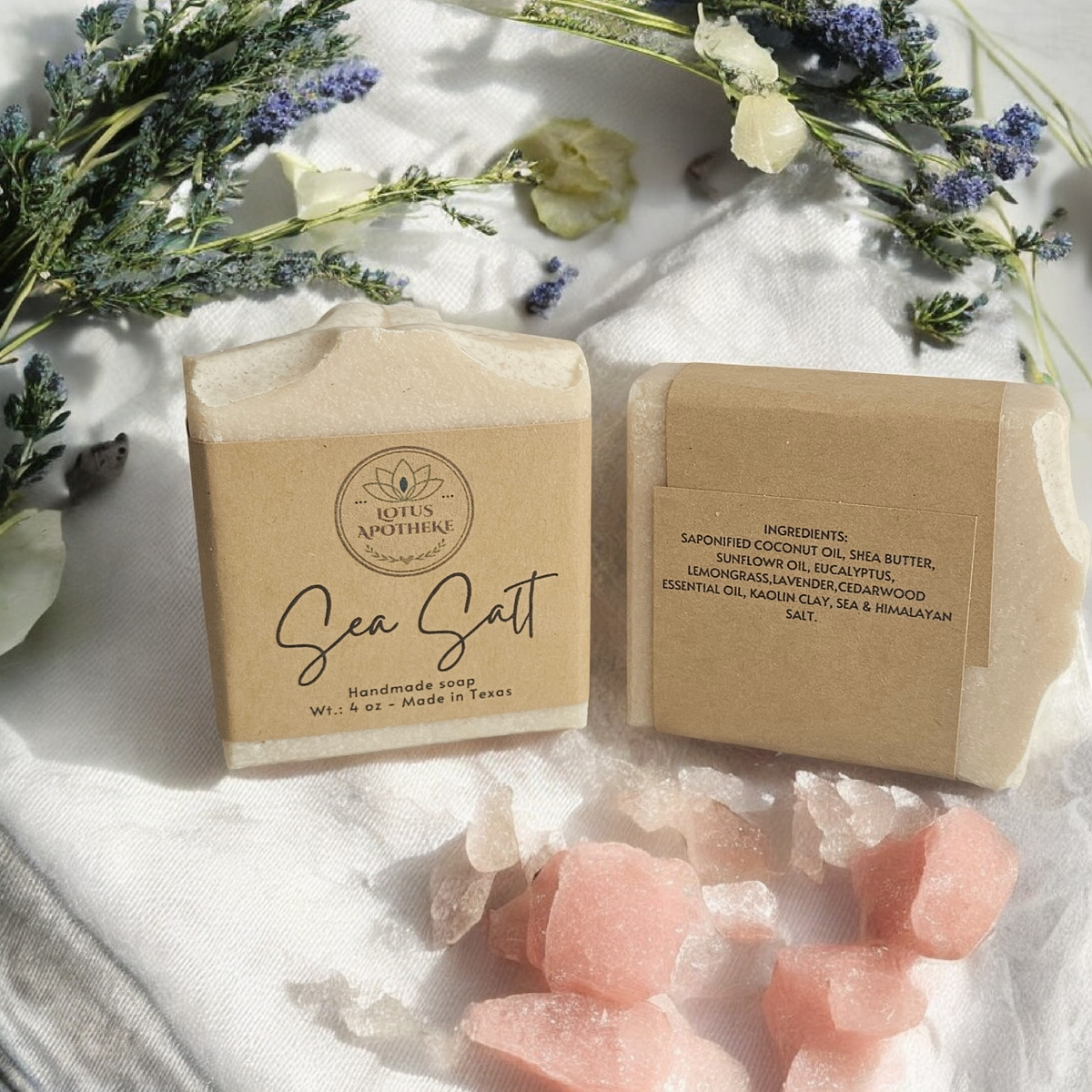 Handmade Natural Soap Bar, Different Scents and Sizes To Choose