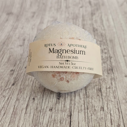 Magnesium Bath Bomb, Dye Free