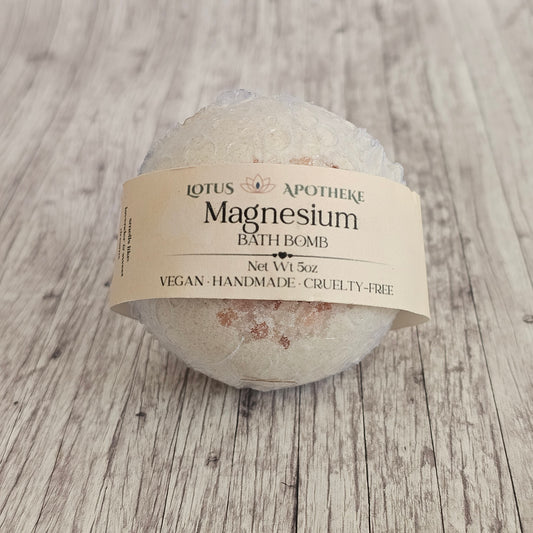 Magnesium Bath Bomb, Dye Free