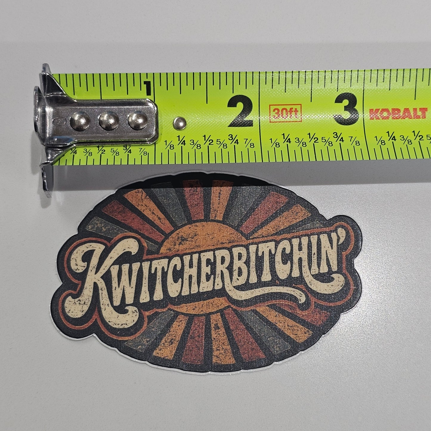 KWITCHERBITCHIN' Funny Vinyl Decal | Country Girl Decal | Window, Laptop & Tumbler Sticker