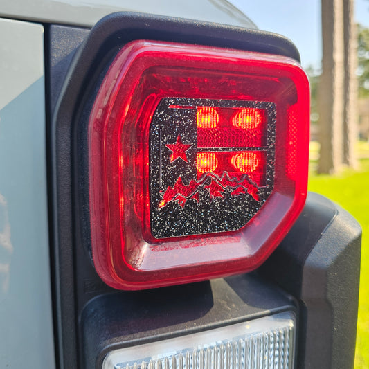 Custom Bronco Raptor Tail Light Covers | Set of 2 or 4 | Laser Cut Acrylic Inserts