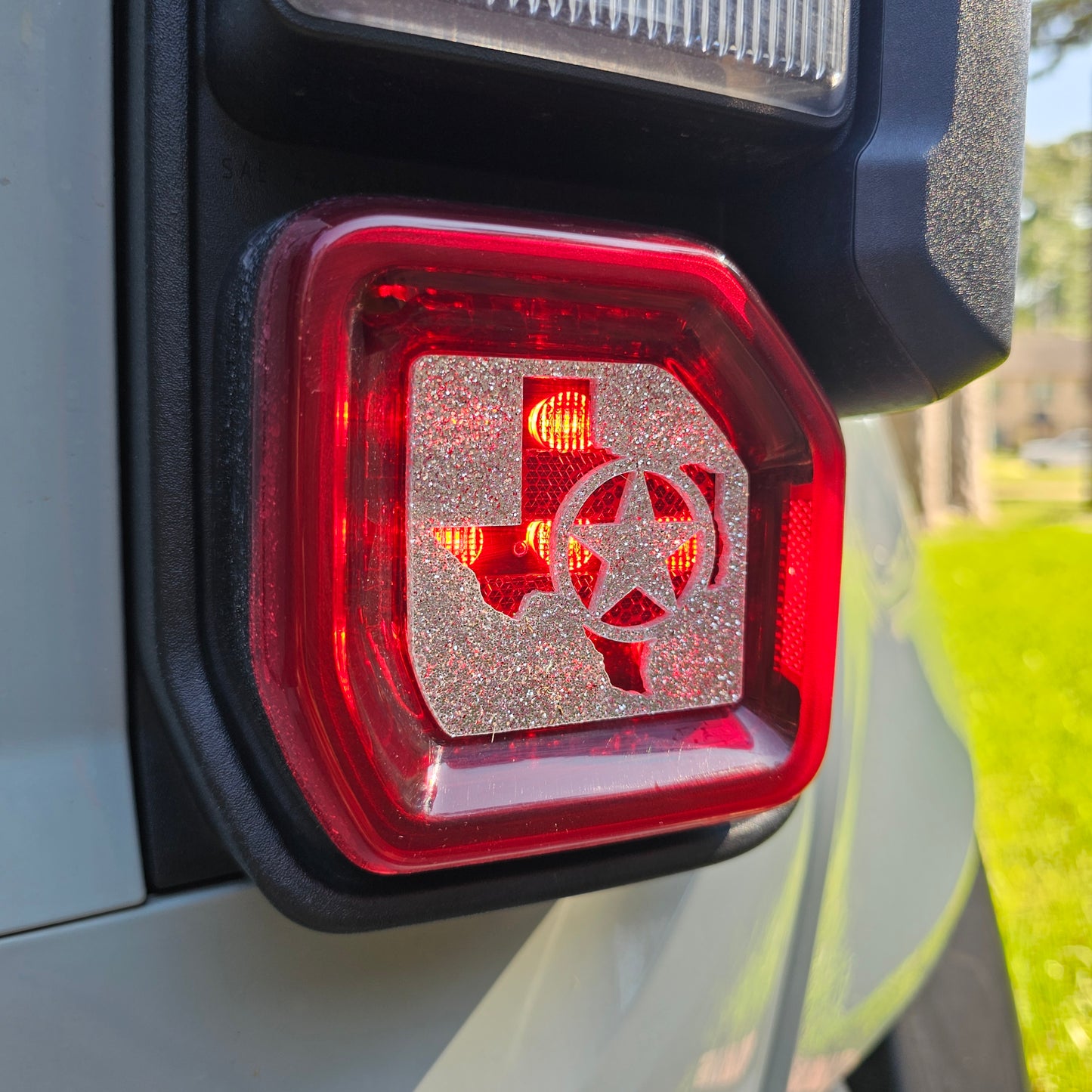 Custom Bronco Raptor Tail Light Covers | Set of 2 or 4 | Laser Cut Acrylic Inserts