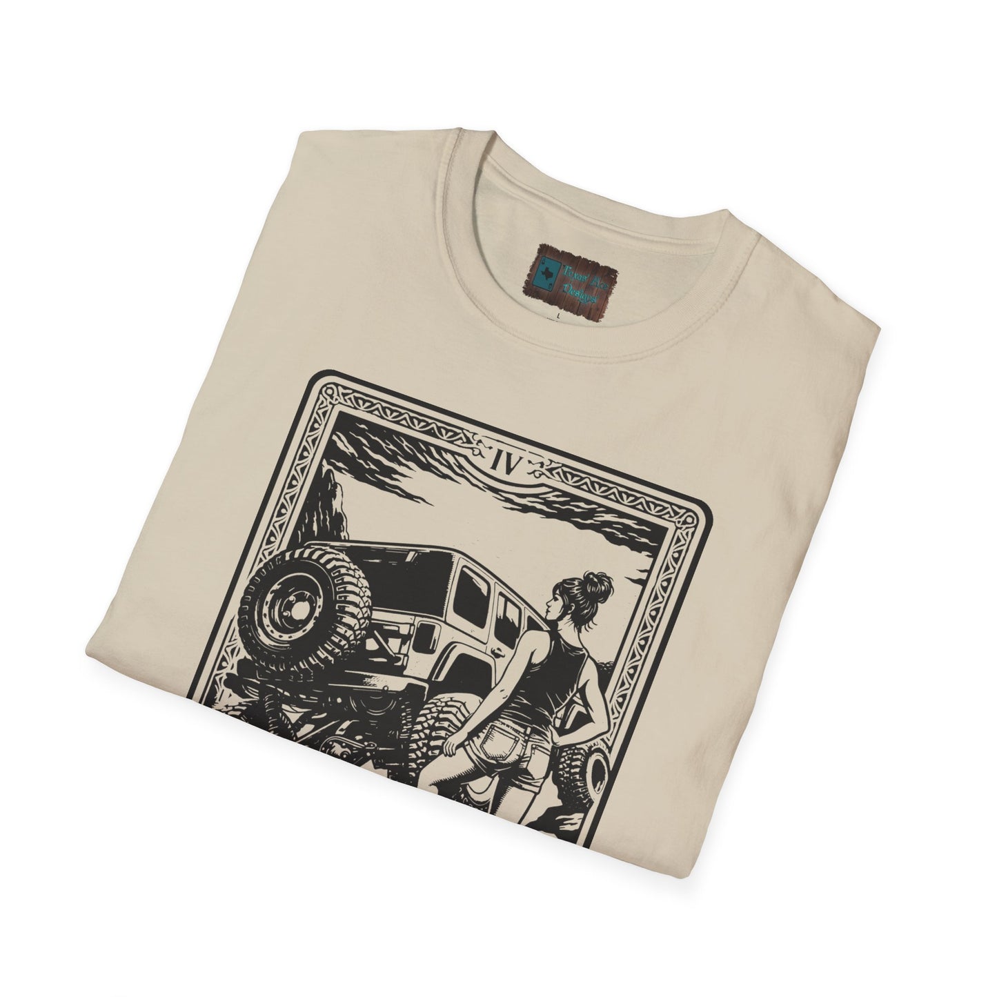 The Lifted Goddess Tarot Shirt | Offroad Tarot Series Vol. IV | Women 4x4 Jeep Offroad Tee | Trail Builder Gift