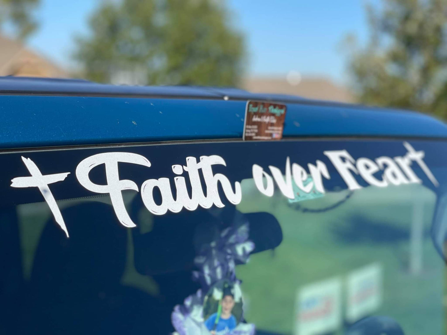 SINGLE Color Windshield Banner Decal