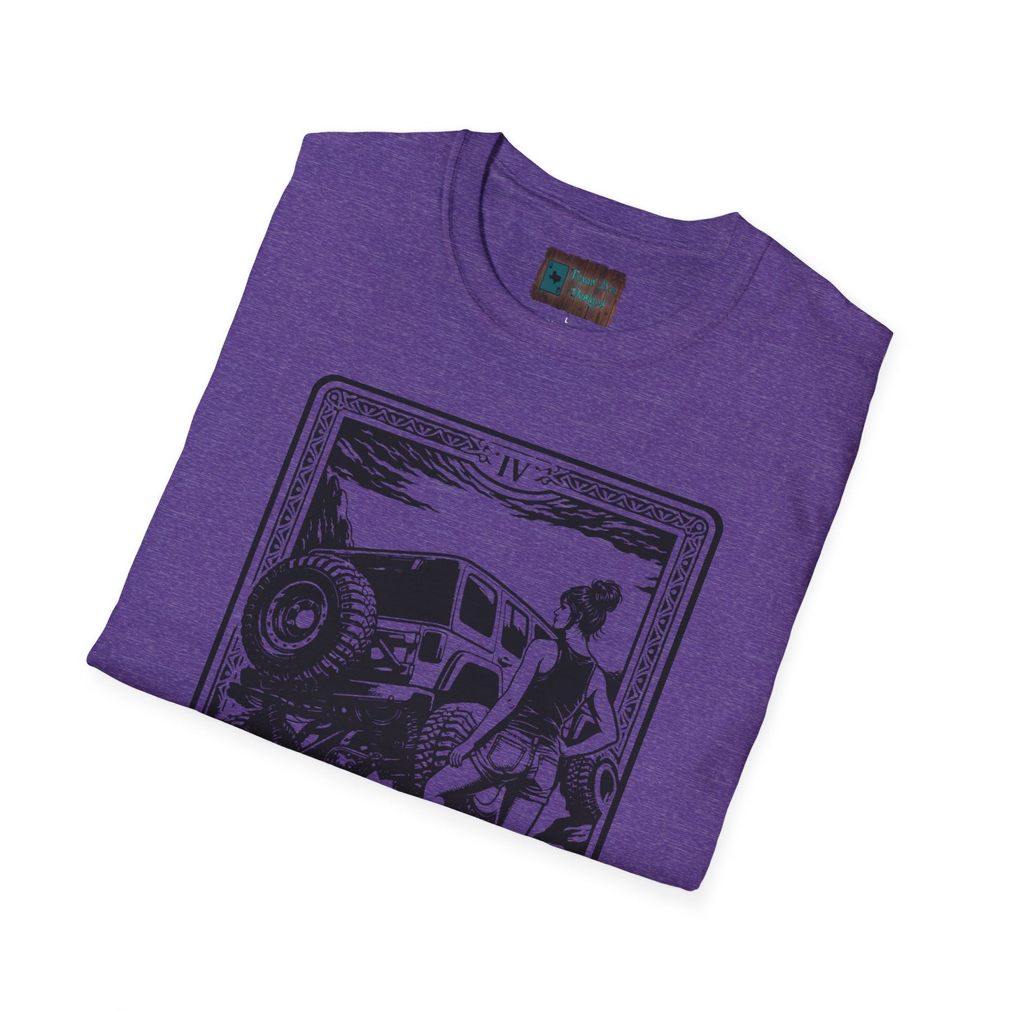 The Lifted Goddess Tarot Shirt | Offroad Tarot Series Vol. IV | Women 4x4 Jeep Offroad Tee | Trail Builder Gift