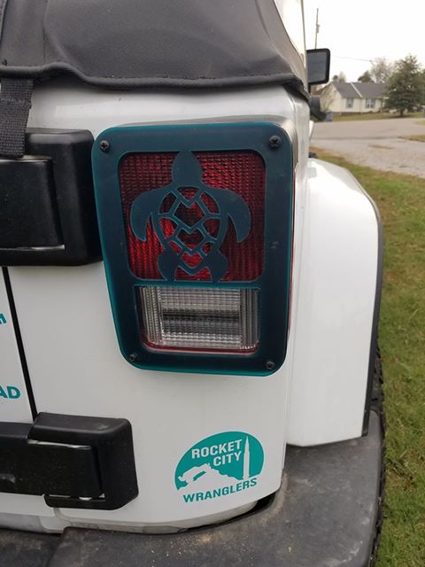 Turtle Tail Light Covers, Set