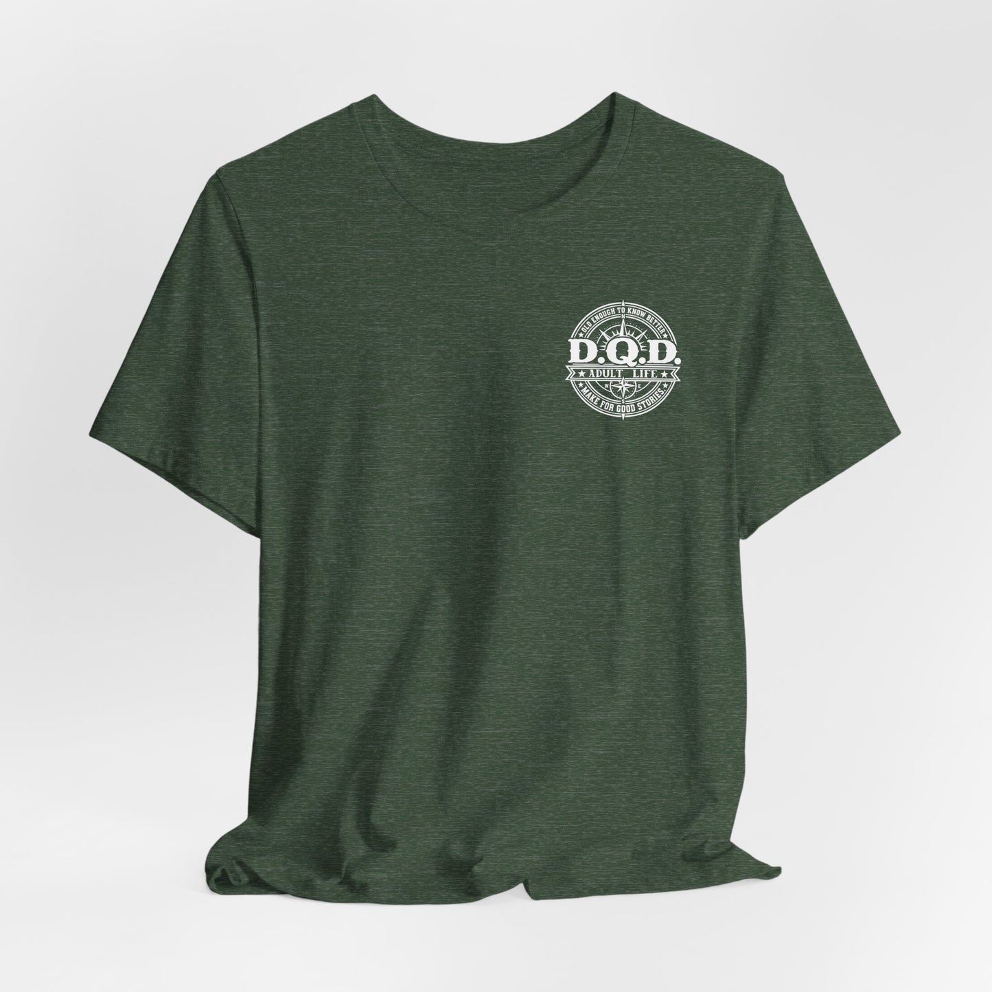 Department of Questionable Decisions® Oilfield Trash Edition T-Shirt | Clean Hands Dirty Money | Oilfield Roughneck Shirt
