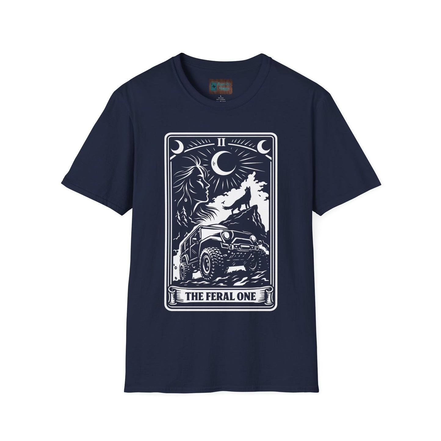 The Feral One Tarot Shirt | Offroad Tarot Series Vol. II | Women 4x4 Graphic Tee