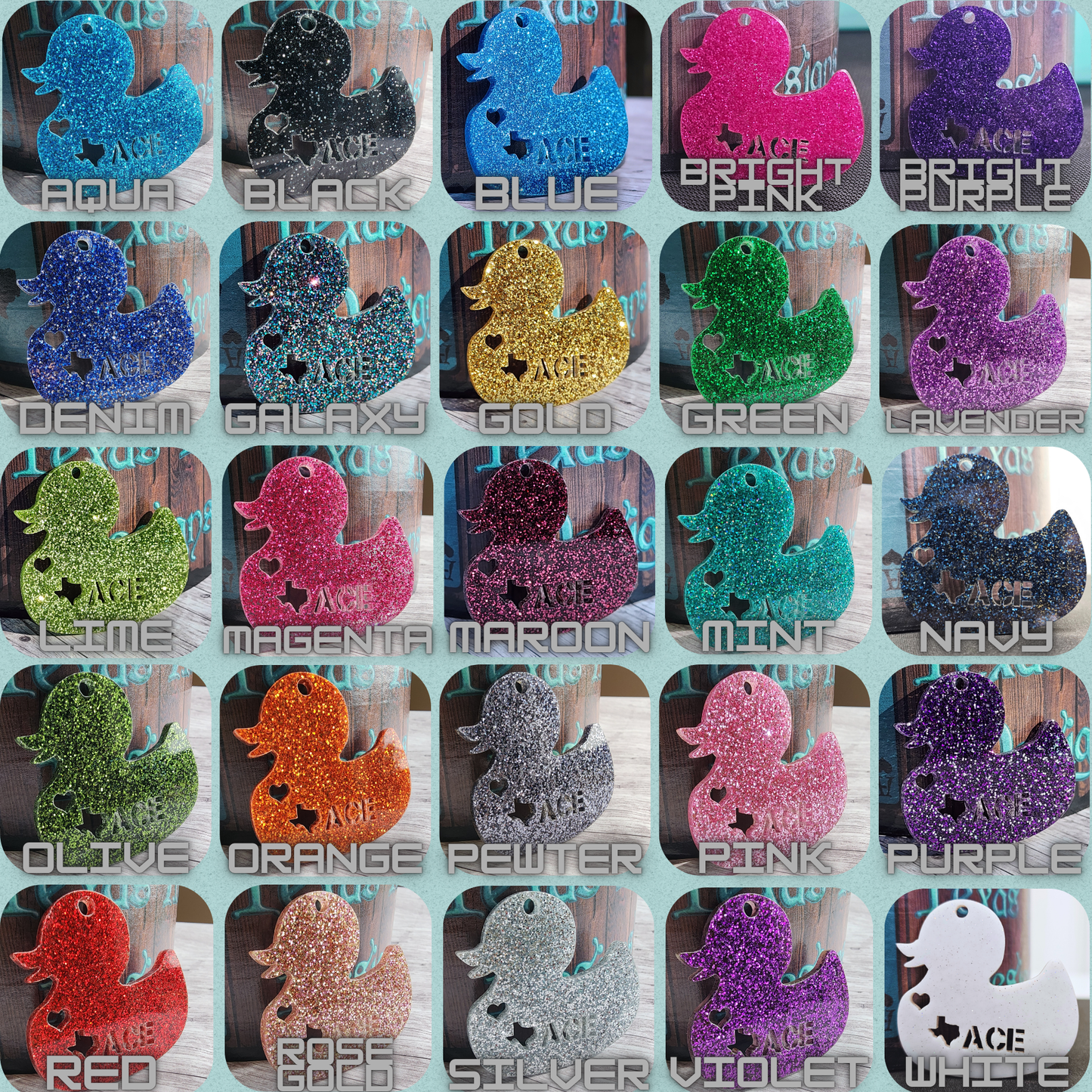 Heart Rings Rear Emblem | 55+ Color Options | Custom Audi Rear Badge | Fits Q5 SQ5 A3 A4 A5 A6 A7 Q3 Car Accessory