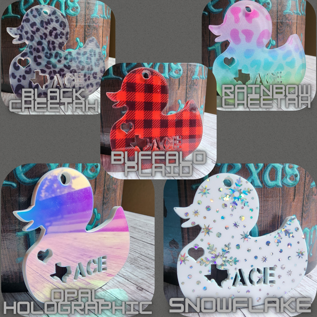 Custom Design Tail Light Covers, Set | Medium to More Detail Designs