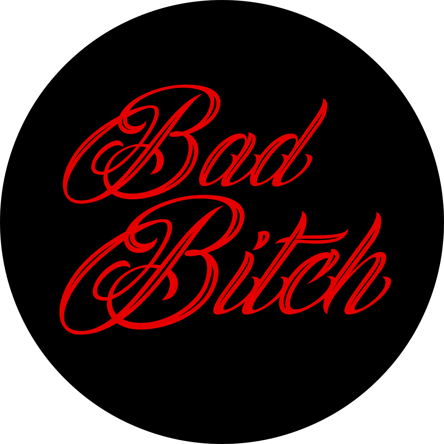Bad Bitch Spare Tire Cover, Exclusive