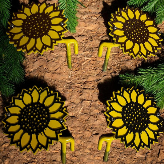 Sunflower Layered, Set of 2 Foot Pegs