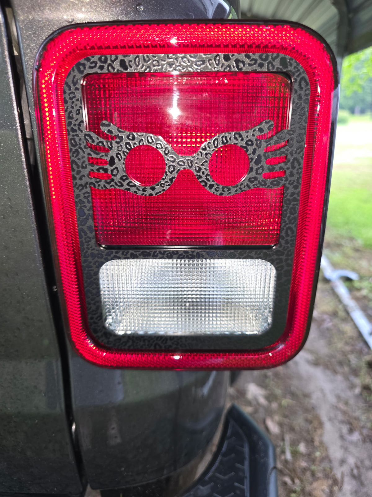 Custom Character Inspired Tail Light Covers | Set of 2