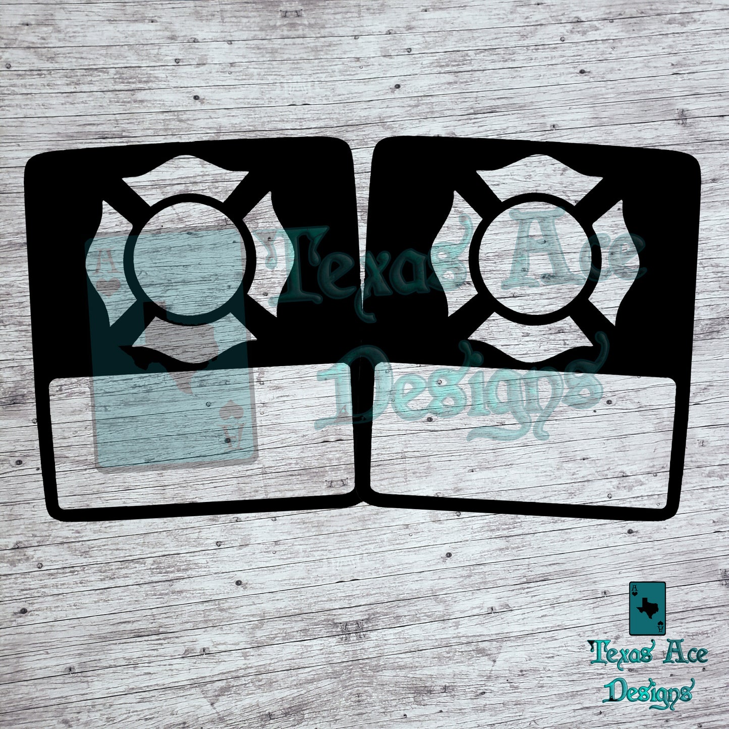 Military/First Responder Themed Tail Light Covers, Set