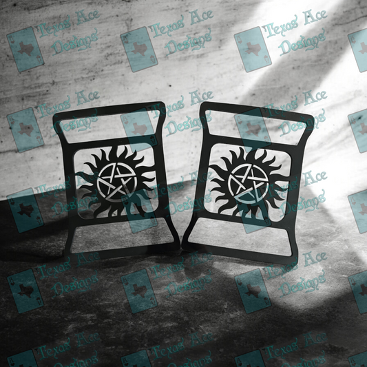 Supernatural Anti-Possession Symbol Tail Light Covers, Set