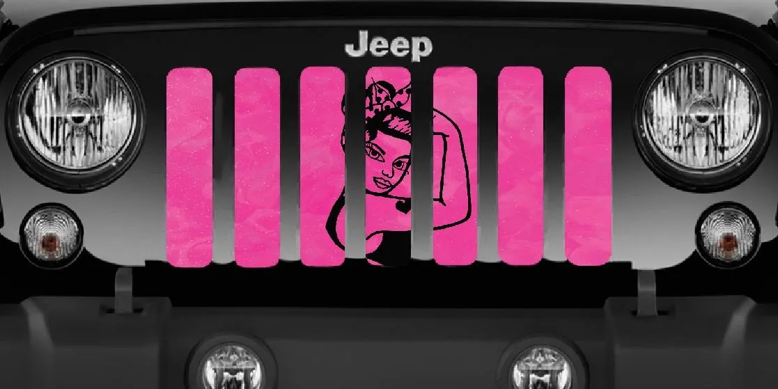 Rosie Girl Grille Insert, Exclusive to Texas Ace! - SALE!