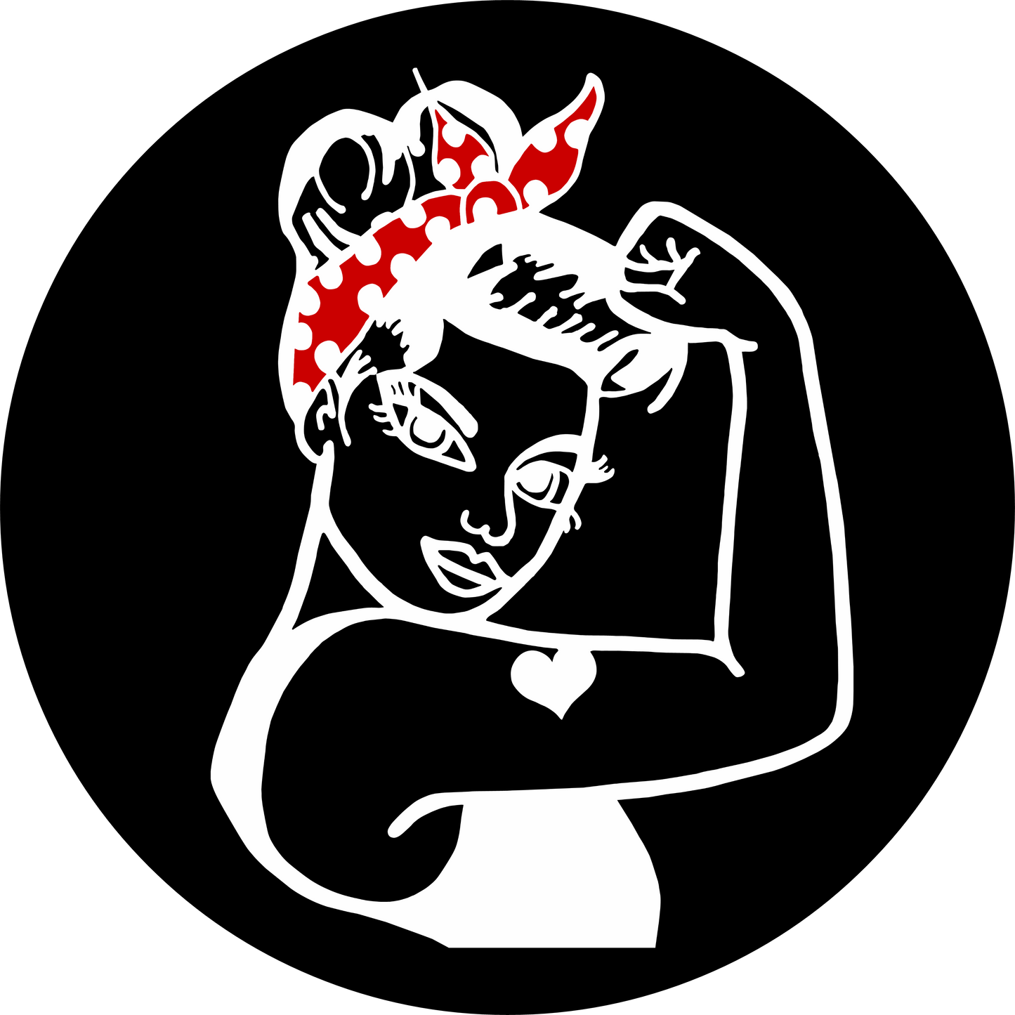 Rosie the Riveter Spare Tire Cover, Exclusive