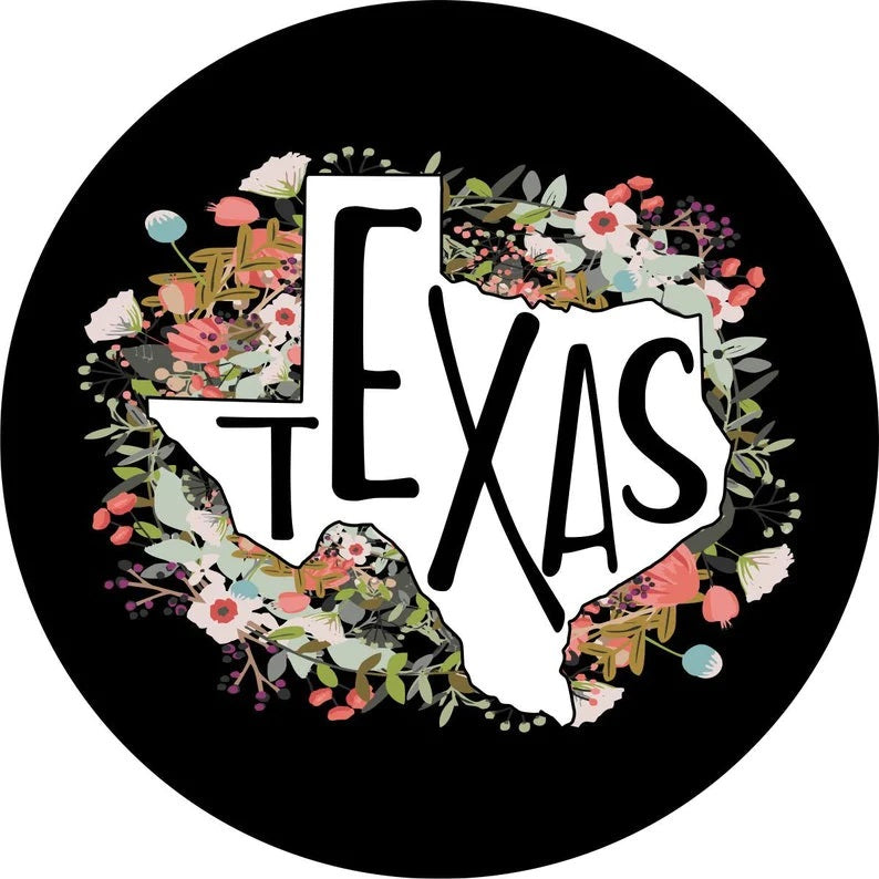 Floral State Spare Tire Cover