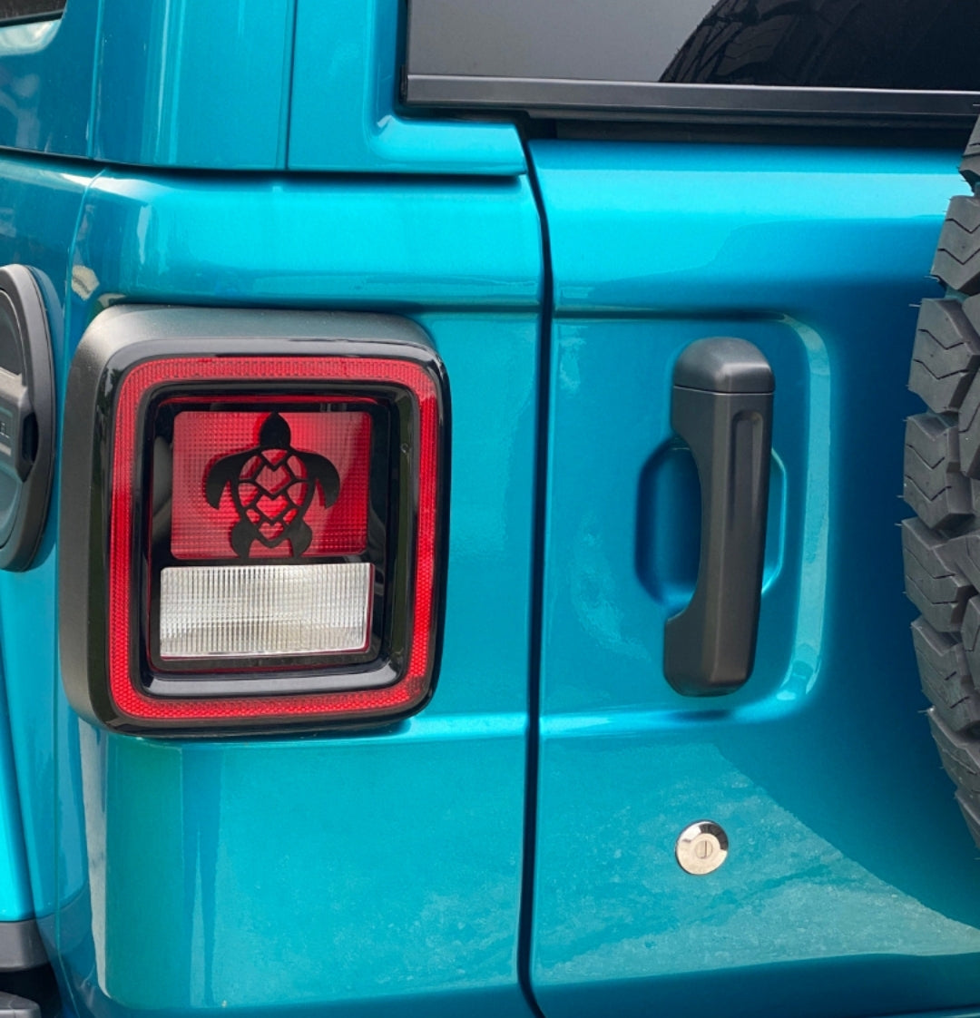 Turtle Tail Light Covers, Set