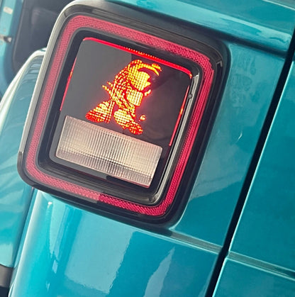 Custom Character Inspired Tail Light Covers | Set of 2
