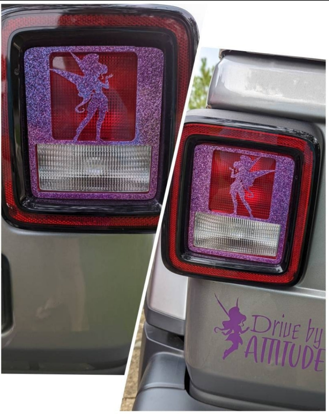 Custom Character Inspired Tail Light Covers | Set of 2