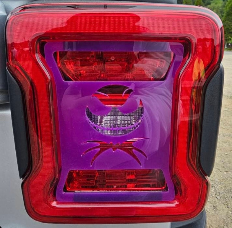 Christmas Nightmare Customizable Tail Light Covers, Set