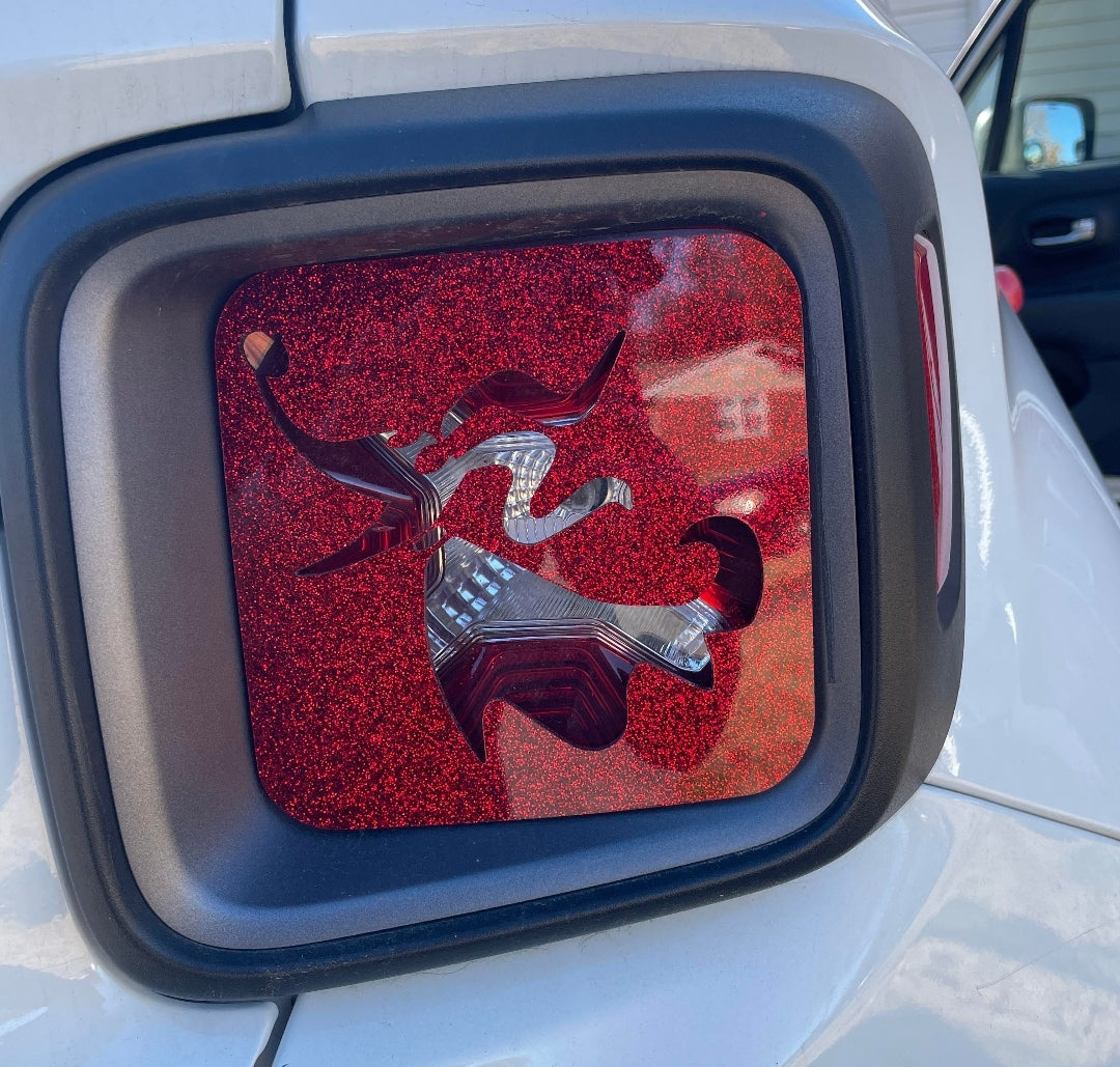 Christmas Nightmare Customizable Tail Light Covers, Set