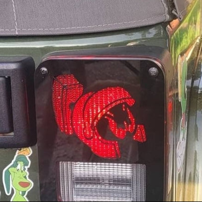 Custom Character Inspired Tail Light Covers | Set of 2