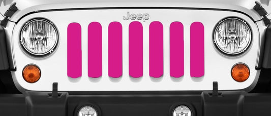 Solid Pink Grille Insert