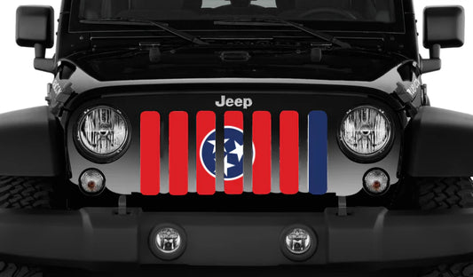 Tennessee Flag Grille Insert