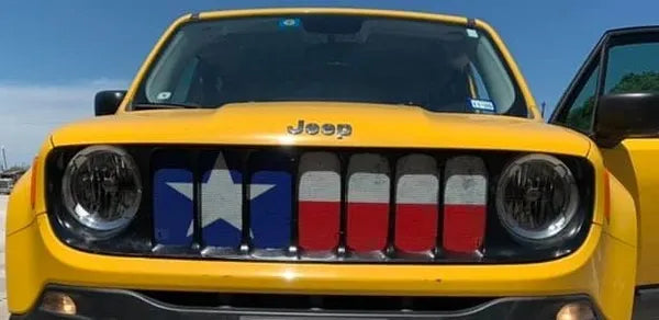 Texas Flag Grille Insert