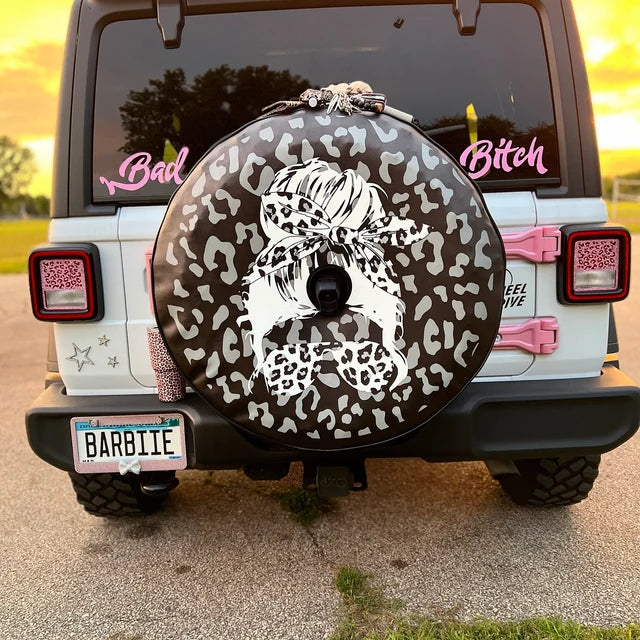 Cheetah Tail Light Covers, Set