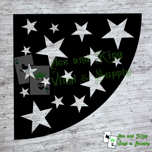 Stars Sleeve Stencil